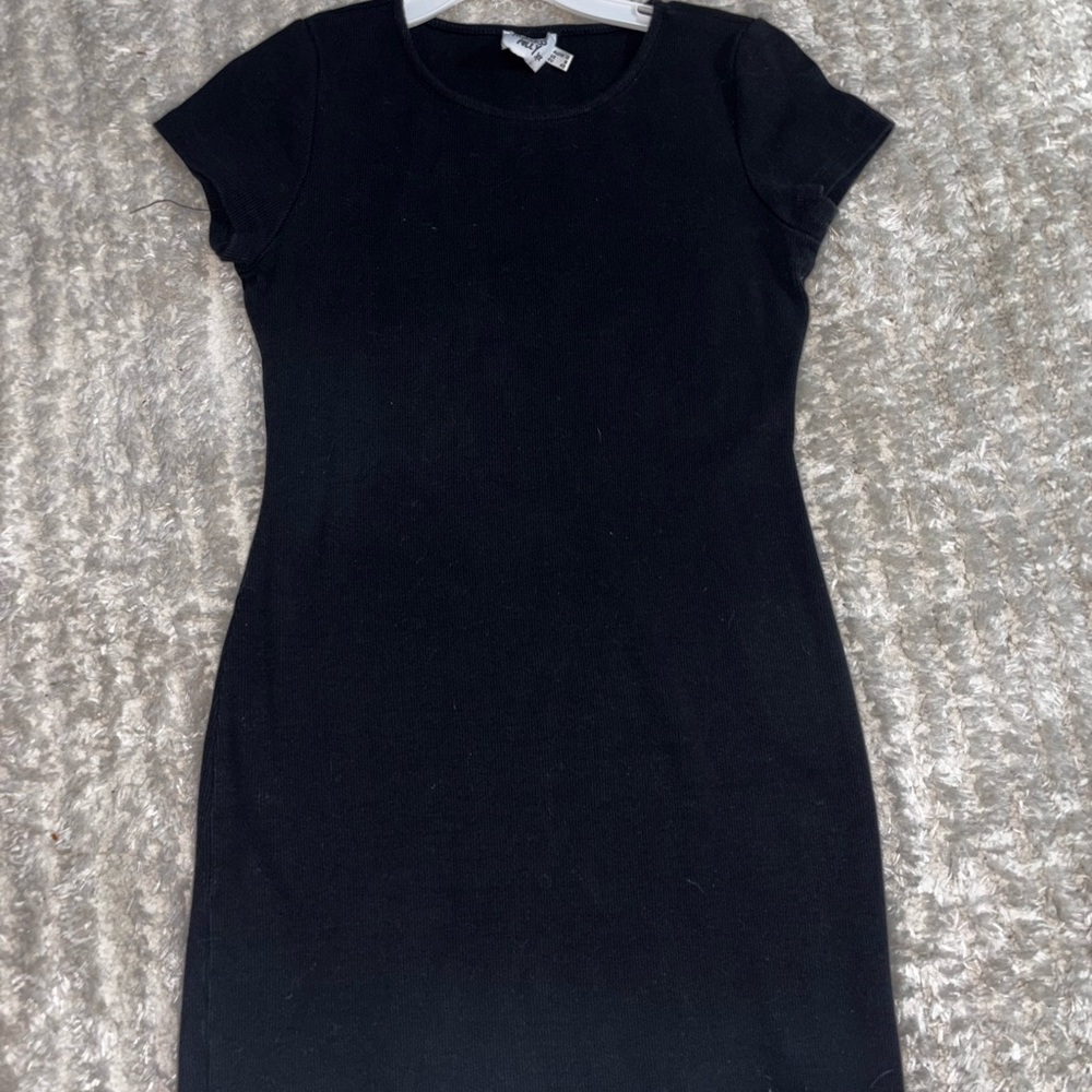 Princess Polly Classic Black Mini Dress